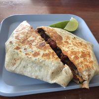 Crunch wrap  at Simple Cafe in Asheville