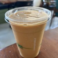 Vegan Carrot Cake Smoothie  at Simple Cafe in Asheville