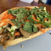 Vegan Banh Mi  at Simple Cafe in Asheville