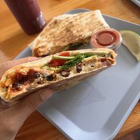 Crunchwrap  at Simple Cafe in Asheville