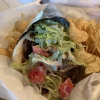 Vegan Gyro was absolutely delicious!  at Simple Cafe in Asheville