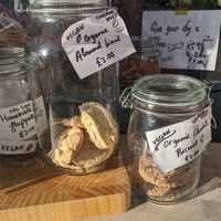 Vegan cookies at Herbert's Ice Cream - Kiosk in Folkestone