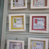 Ice lolly menu at Herbert's Ice Cream - Kiosk in Folkestone