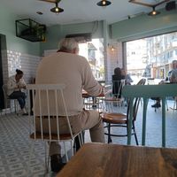 Semi-outdoor area at Paso a Nivel in O Porrino