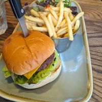 Vegan beyond burger at Hannah's in West Kirby