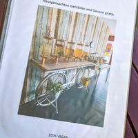 Free drinks & sauces at Vegan Burger in Dornbirn