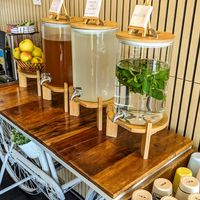 Free drinks 👍 at Vegan Burger in Dornbirn