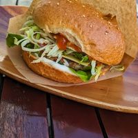 Mongolei  Burger at Vegan Burger in Dornbirn