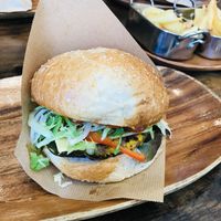   at Vegan Burger in Dornbirn