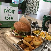 Pilze Burger at Vegan Burger in Dornbirn