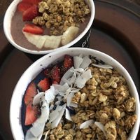 Incredibowl and nutty bowl  at Clean Juice in Houston
