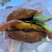 Yum  at Plant Power Fast Food in Long Beach