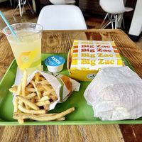 Vegan food  at Plant Power Fast Food in Long Beach