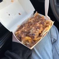 iconic fries  at Plant Power Fast Food in Long Beach