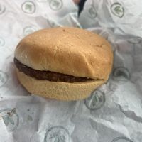 The “hamburger"  at Plant Power Fast Food in Long Beach