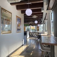 Upon Entry from Street Side  at Plant Power Fast Food in Long Beach