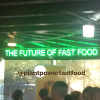 Neon  at Plant Power Fast Food in Long Beach