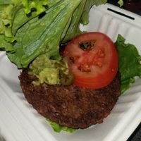 Guac burger... at Plant Power Fast Food in Long Beach