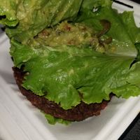 Guac burger... at Plant Power Fast Food in Long Beach