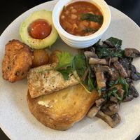 Vegan Breaky little version   at Samuel Pepys Cafe in Launceston