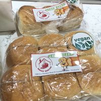 Chocolate cream filled bread at Family Baking in Chamblee