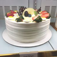 Cakes available were not vegan but you can order vegan versions. at Family Baking in Chamblee