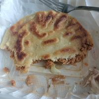 Jackfruit/vegan cheese at Monse's Pupuseria in Colorado Springs