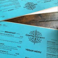 I had to line up for 5 mins just to see the menus but hopefully it’s less busy for you! at Coffee Society in Rockhampton