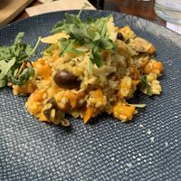 Mushroom and Pumpkin Risotto at Coffee Society in Rockhampton