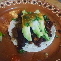 Tocos at Aguacate Limon in Tulum