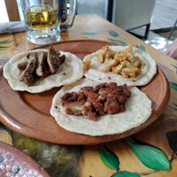Tacos at Aguacate Limon in Tulum