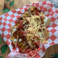 Nachos  at Aguacate Limon in Tulum