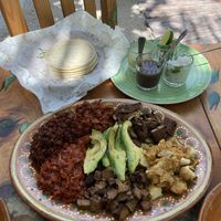 Mixed tacos   at Aguacate Limon in Tulum