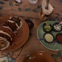 Tacos  at Aguacate Limon in Tulum