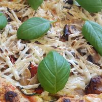 Veggie veggie (vegan) at Pizza D'Artista in Povoa De Varzim