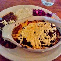 Stuffed poblano pepper at The Burrow in Vancouver