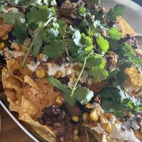 Spicy Winston Nachos  at The Burrow in Vancouver