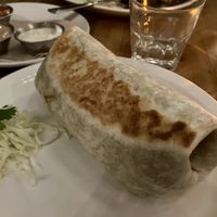 Wolf & Goat burrito  at The Burrow in Vancouver
