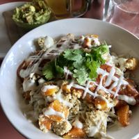 Burrito bowl at The Burrow in Vancouver