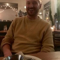 Choccy truffle and Matt at The Burrow in Vancouver