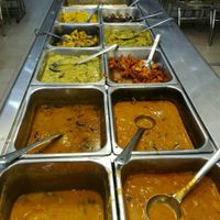 Buffet at Vinny Jeyaa Banana Leaf Curry House in Kuala Lumpur