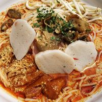 Laksa at Zi Zai Vegetarian 自在齋 - Circuit Rd in Central Singapore