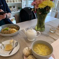 Curry and soup  at KUB in Teignmouth