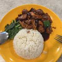 素宫保鸡丁饭 #Veganuary at SHU Vegetarian 蔬方斋 - Woodlands in North Singapore