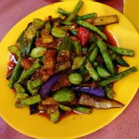 Sambal petai 叁巴臭豆 at SHU Vegetarian 蔬方斋 - Woodlands in North Singapore