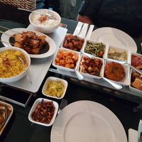 ricetable at Rumah Makan Melati in Amersfoort