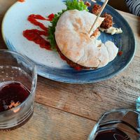 Burger at Blauths in Cuxhaven