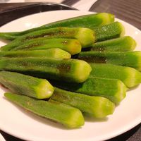 Okra at DīShuǐ Fāng 滴水坊 in Yilan