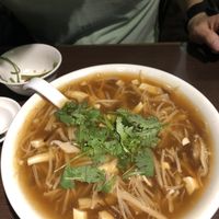 Hot and sour soup at Kao Chi in Taipei