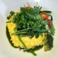 risotto for dinner at Das Kubatzki in Sankt Peter-ording